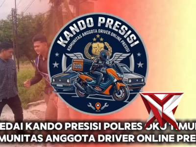 Launching Kedai Kando Presisi Komunitas Anggota Driver Online Presisi Polres OKU Timur. - PoliceTube