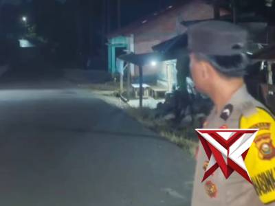 Patroli Malam Cipta Kondisi, Antisipasi 3C dan Balap Liar di Jalur Lintas Pendopo&ndash;Pagar Alam