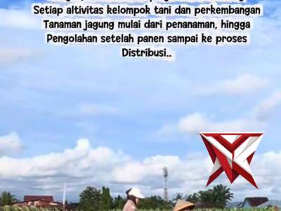 *Bu Bhabin mendampingi Kelompok Tani untuk mendukung Program Ketahanan Pangan Nasional*