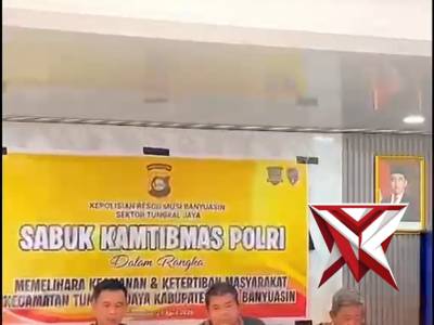 19. Sabuk Kamtibmas Polri.