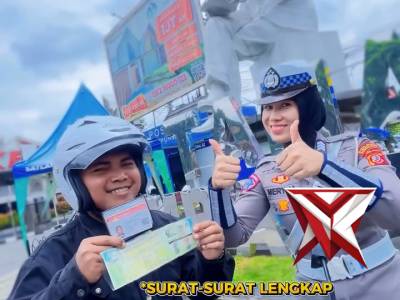 sebelum berkendara pastikan semuanya sudah lengkap - PoliceTube