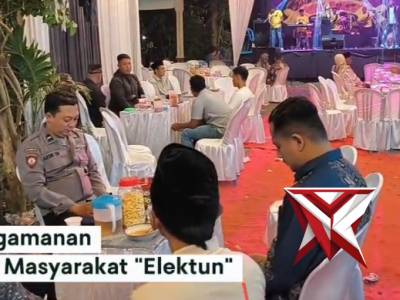 POLSEK NGUSIKAN PENGAMANAN GIAT MASYARAKAT