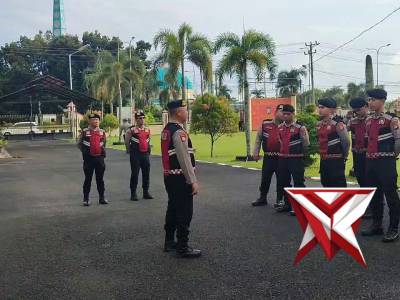 Polres Musi Rawas Melaku apel fungsi