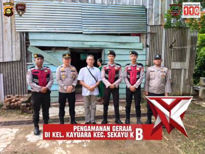 Kegiatan Pengamanan Gerja