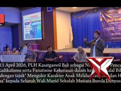 Densus 88 Edukasi Ratusan Wali Murid di Denpasar, Tekankan Peran Orang Tua Cegah Radikalisme pada An