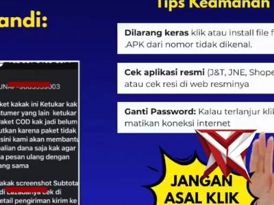 Himbauan untuk masyarakat agar lebih berhati-hati