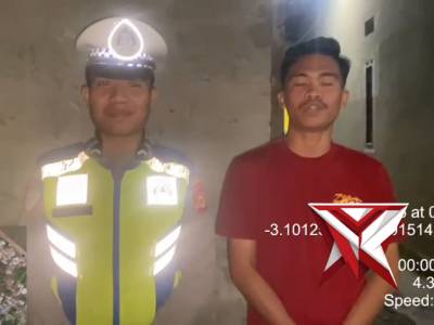 Testimoni warga, terkait patroli malam sat lantas Res SBT