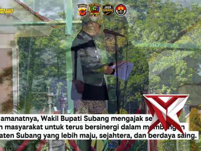 Upacara Puncak Kab.Subang Ke-78