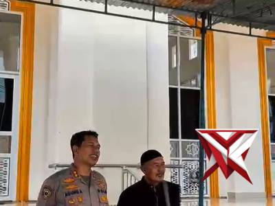 Kapolres Musi Rawas Pererat Silaturahmi Lewat Shalat Jumat di Masjid Al Hidayah