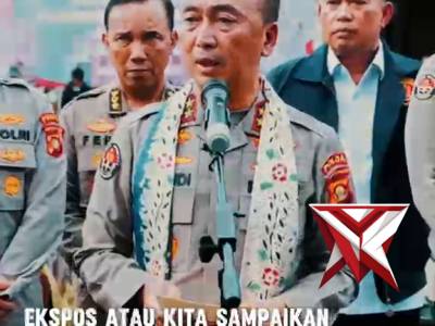Kapolda Sumsel Menyerah kan Kembali Ranmor Hasil Curian ke Korban