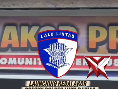 Perkuat sinergi komunitas, Polres Musi Rawas resmi Launching kedai AKOR PRESISI - PoliceTube