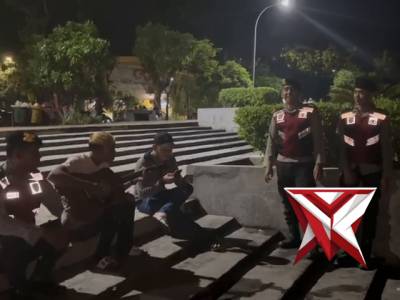 Patroli Satsamapta Polres Musi Banyuasin