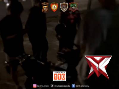 Giat Patroli Malam Personil Polres Muba ..