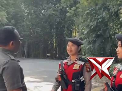 MENINJAU TEMPAT LIBURAN DAN REKREASI, PATROLI R4 POLWAN