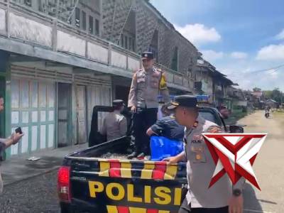 Giat Bansos Polsek Muara Kelingi