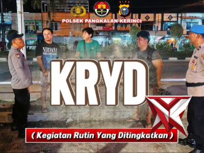 Patroli KRYD Polsek Pangkalan Kerinci - PoliceTube