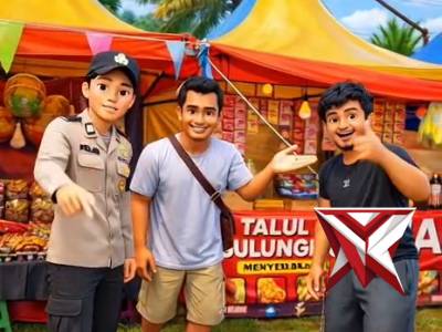 Polsek BTS Ulu mengajak masyarakat untuk menjaga pasar malam bersama-sama agar aman dan tertib ?? - PoliceTube