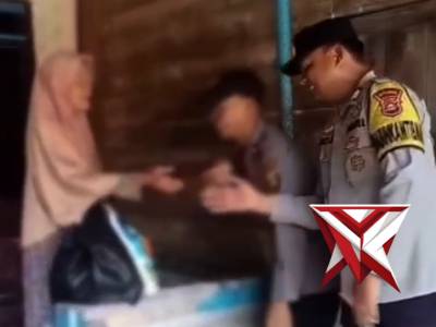 Jumat Berkah, Polsek Sungai Keruh Berbagi untuk Masyarakat