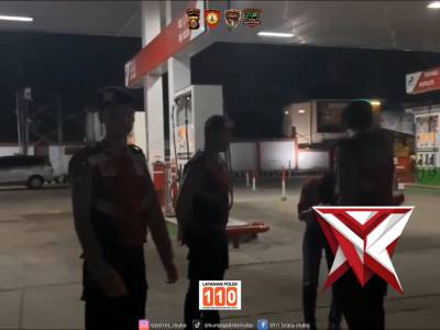 Giat patroli malam sat samapta,,,