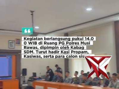Zoom metting fakta integritas polri penerimaan polri - PoliceTube