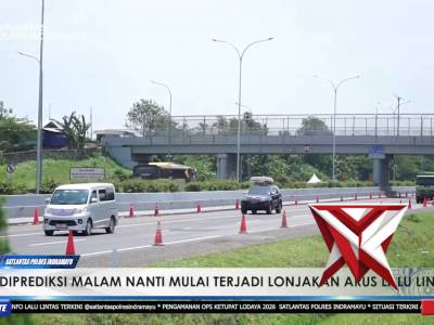 Situasi terkini arus lalu lintas di Tol Cipali dan Jalur Pantura Kab. Indramayu
