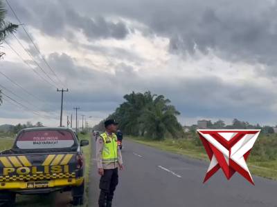 Personil Polsek Belitang I melaksanakan giat Patroli Antisipasi 3C dan Balap Liar