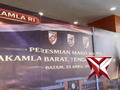 KAPOLDA KEPRI HADIRI PERESMIAN KANTOR ZONA BAKAMLA BARAT DI BATAM