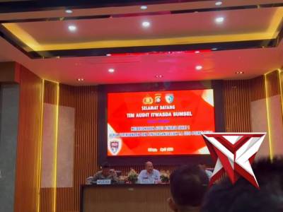 14. Audit Irwasda Polda Sumsel