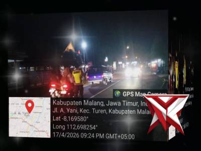 Persiapan Pengamanan Patroli Gabungan Polsek Turen Polres Malang