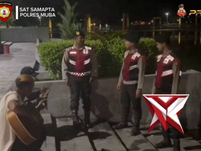 Patroli Dialogis Sat Samapta Polres Musi Banyuasin