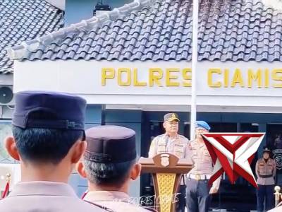 Upacara Korp Raport Kenaikan Pangkat Pengabdian