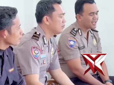 SAT  BINMAS POLRES MUSI RAWAS MELAKUKAN SAMBANG HIMBAUAN KAMTIBMAS