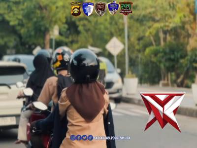 Giat Pengaturan Pagi Pers Sat Lantas Polres Muba** - PoliceTube