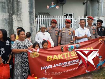Satreskrim Polres Purwakarta Tebar Kepedulian di Hari Jadi Reserse Polri ke-78!