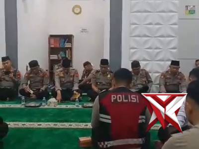 Pembinaan Rohani Personel, Polres Musi Rawas Gelar Pembacaan Yasin Rutin Dukung Program Kapolda Sums