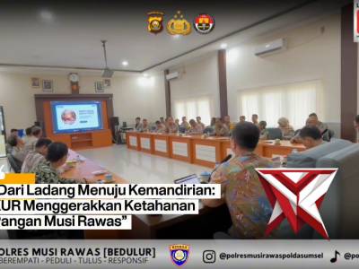 ??Dari ladang menuju kemandirian: KUR menggerakkan ketahanan pangan musi rawas - PoliceTube