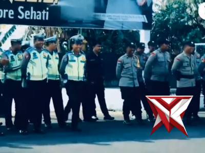 Polresta Tidore menggelar upacara pelepasan purna bakti - PoliceTube