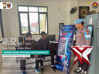 Sosialisasi Sie Propam Polres Pulau Taliabu - PoliceTube