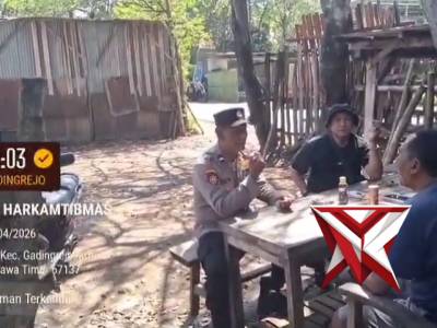 Patroli Dialogis dengan warga