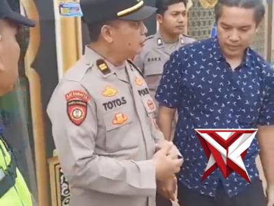 Polisi Bantu Wanita yang tertinggal di Indomaret Sungai Lilin saat Mudik