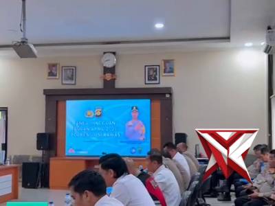Anev Mingguan, Kapolres Musi Rawas Evaluasi Kinerja dan Tingkatkan Profesionalisme Personel