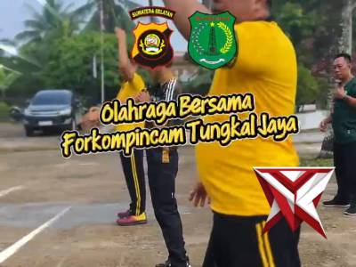 Olahraga Bersama Polsek Batang Hari Leko ..