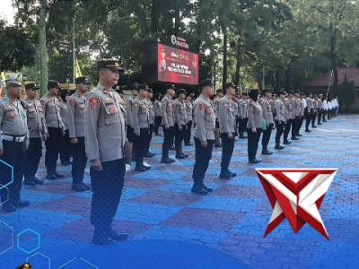 PERSONIL POLRES SUBANG LAKSANAKAN APEL PAGI - PoliceTube
