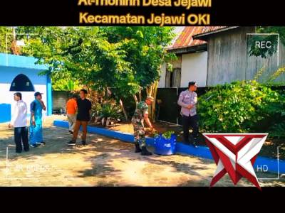 *Giat Program Belida Polda Sumsel (Bersih Lingkungan dan ASRI) yg dilaksanakan oleh Polsek Jejawi - PoliceTube