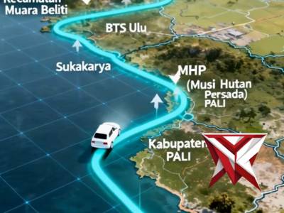 Himbauan dalam berkendara dari turjawali Polres Musi rawas