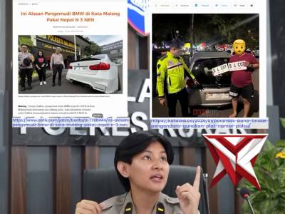 Pasang tnkb yg standar - PoliceTube