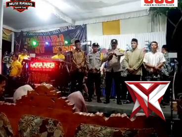 Polsek Muara Beliti melaksanakan kegiatan Himbauan kegiatan hiburan malam - PoliceTube