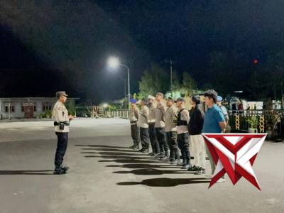 Tingkatkan patroli Malam untuk menjaga Kamtibmas Kota Agats