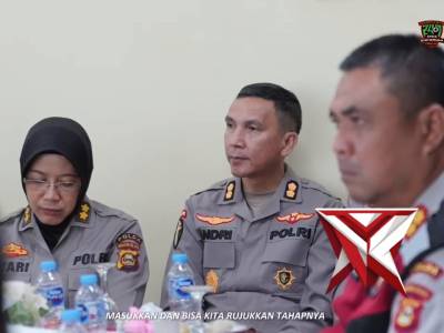 Kapolda Sumatera Selatan Irjen Pol. Dr. Sandi Nugroho memberikan penegasan mendalam..