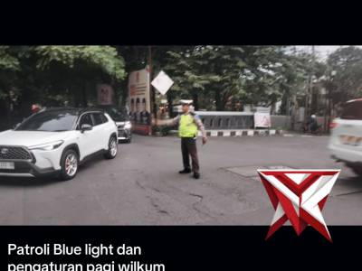 Polsek gayungan laksanakan patroli